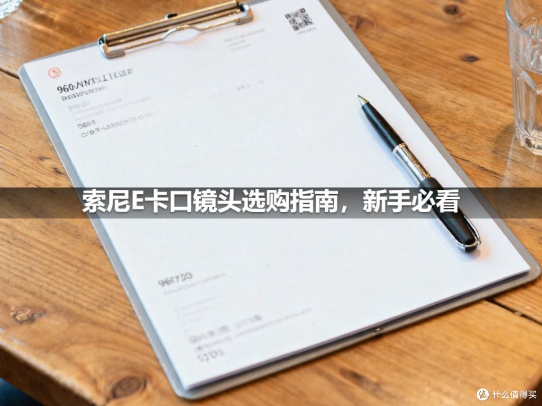 索尼E卡口镜头选购指南,新手必看