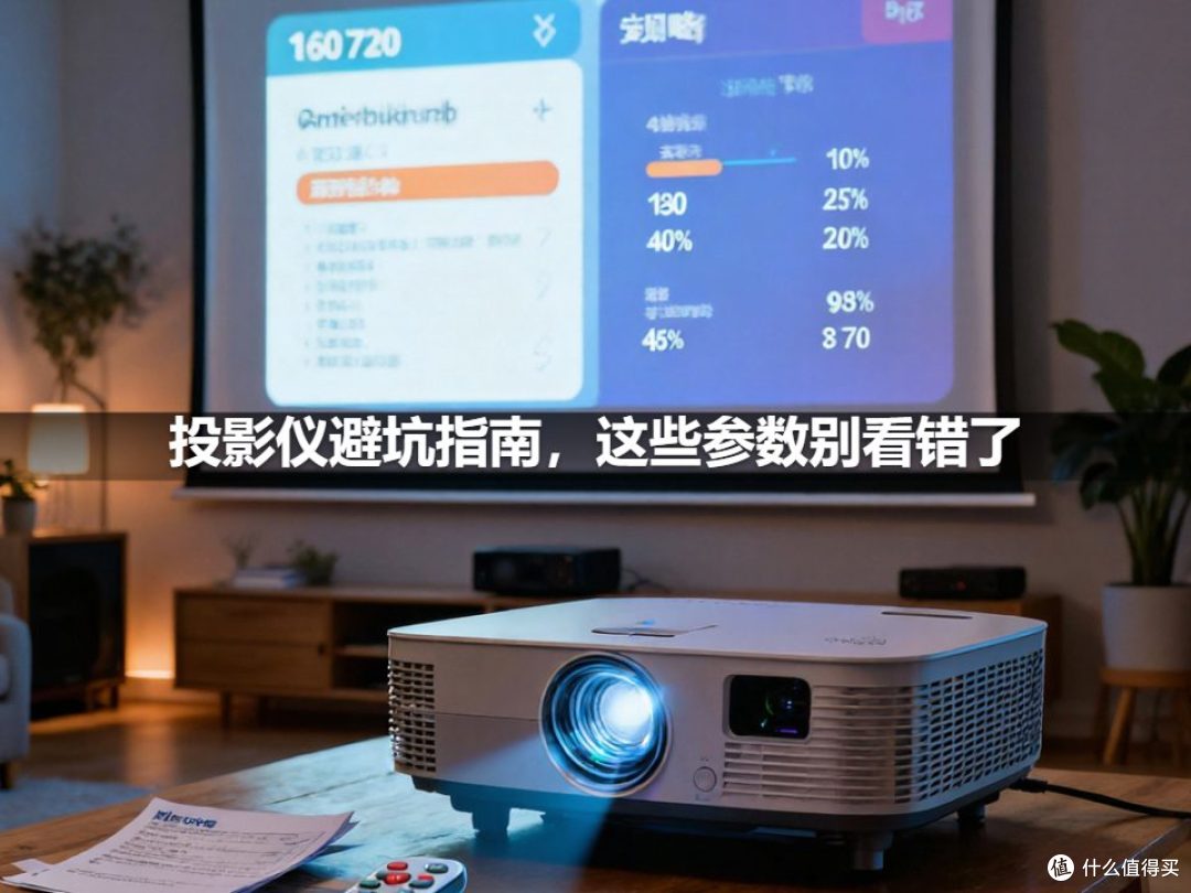 投影仪避坑指南，这些参数别看错了