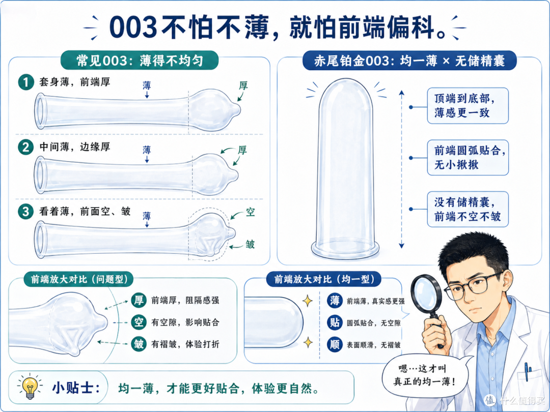 安全套到底怎么选?001、003、无储、玻尿酸、延时,一篇讲明白