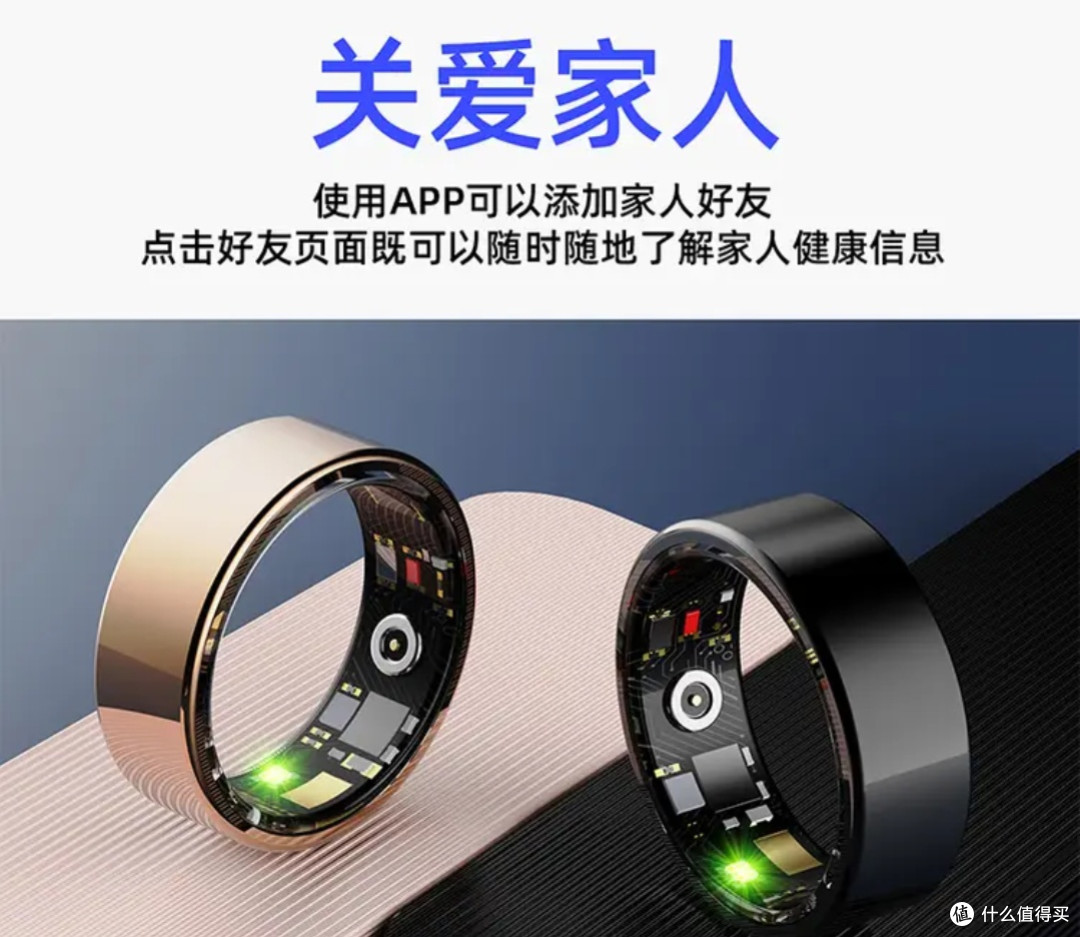 智能戒指实现全天健康监测