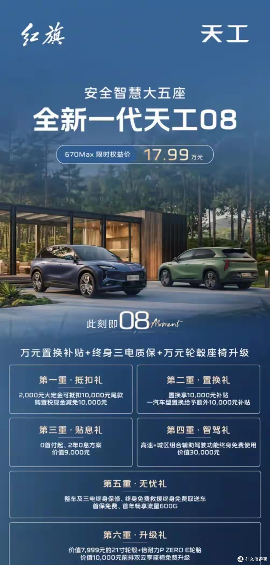红旗动真格!新车上市直降16万!配800V+670km续航,17.99万带走