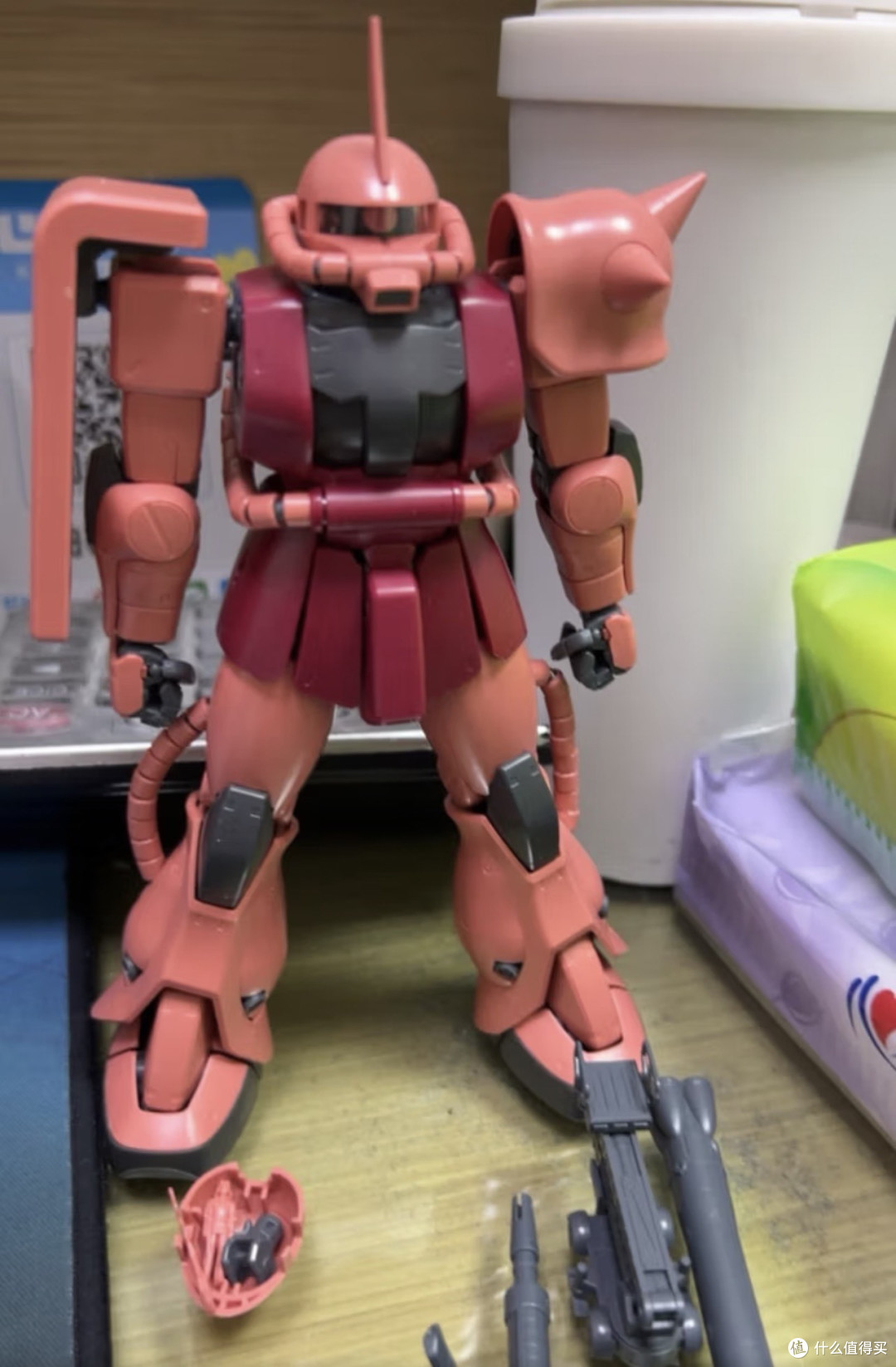 买给小孩子的玩具|MG 1/100 夏亚专用扎古 Ver.2.0 拼装体验