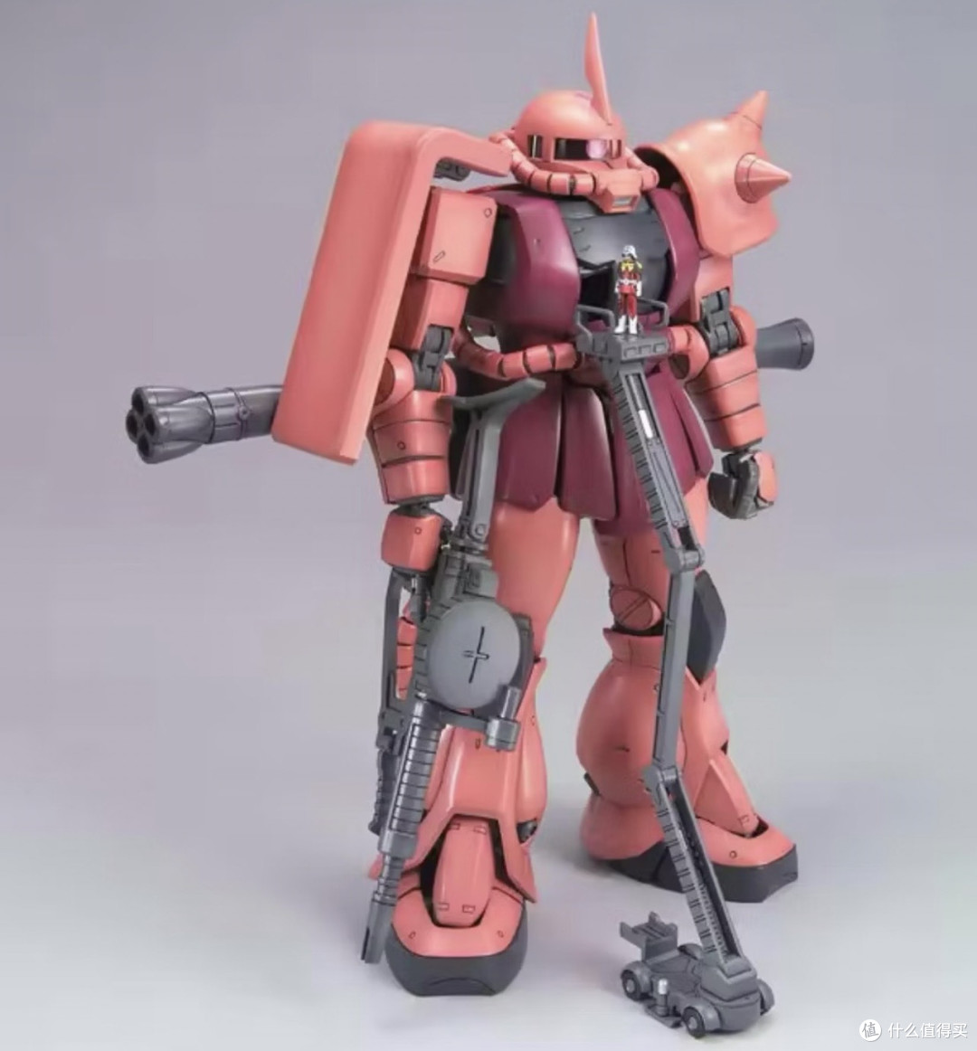 买给小孩子的玩具|MG 1/100 夏亚专用扎古 Ver.2.0 拼装体验