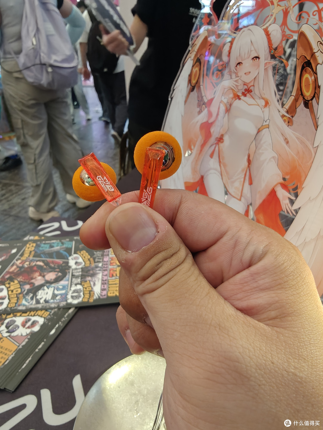CJ展9点入场,大家都在排队了吗?唐族HE展台见闻