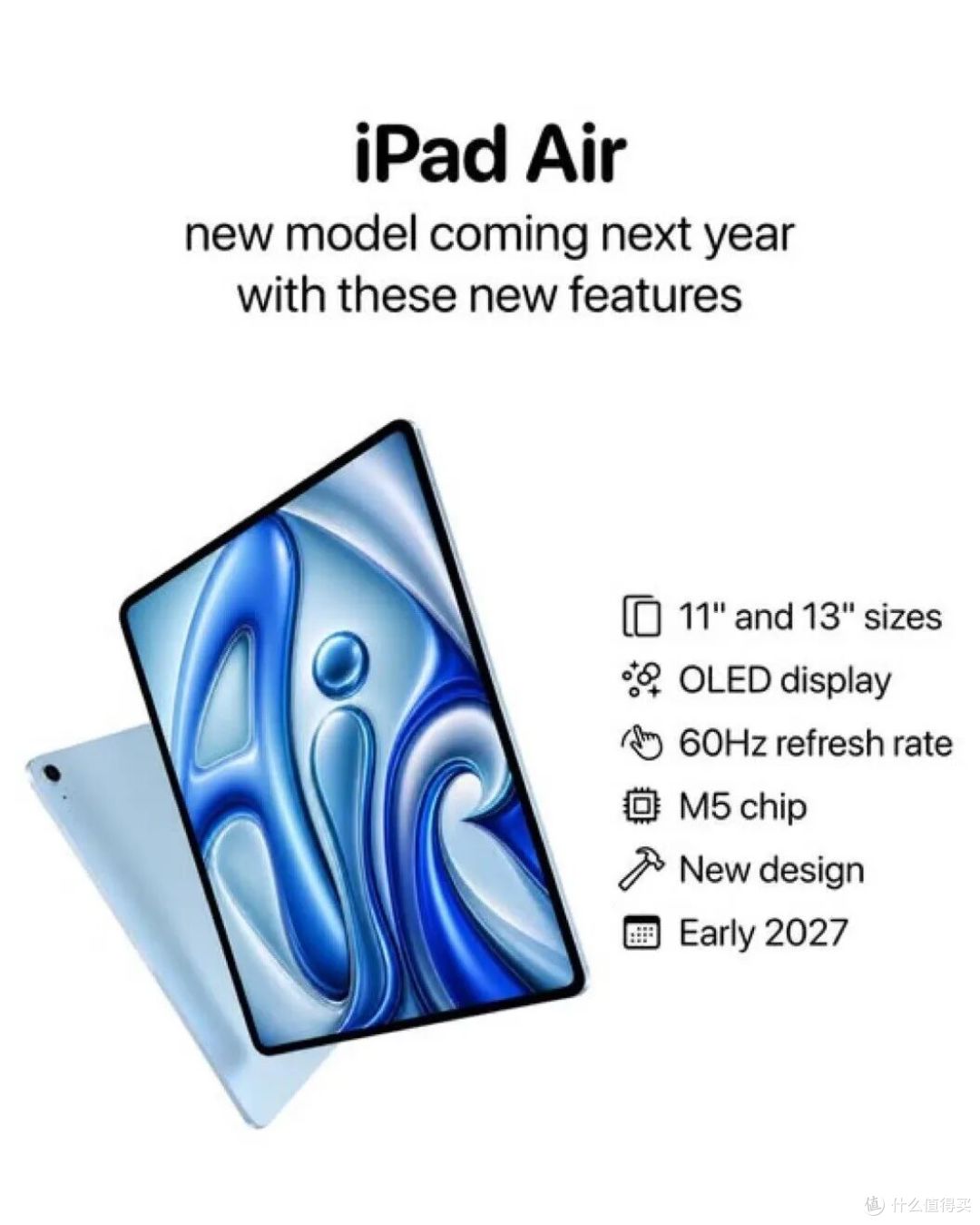 iPad Air 用了同一个外观快六年,明年终于要变了?