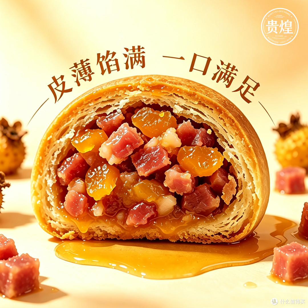 贵煌刺梨火腿月饼