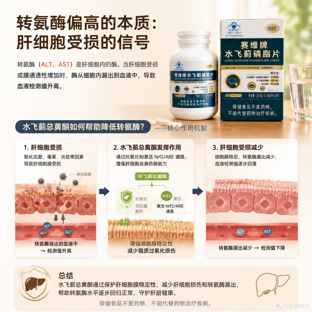转氨酶反复升高吃授白水飞蓟管用吗#授白水飞蓟