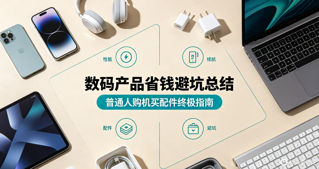数码产品省钱避坑总结：普通人购机买配件终极指南