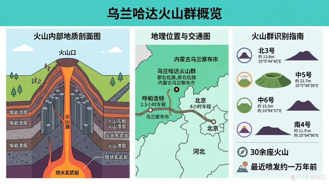 一万年前喷发过，能登顶捡火山弹！内蒙古乌兰哈达，是坐落在草原上的火山博物馆