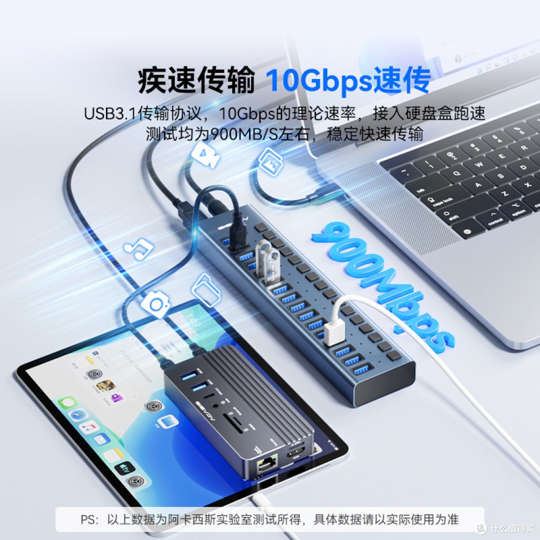 【解决接口焦虑 —— 阿卡西斯 USB 拓展坞真实测评】