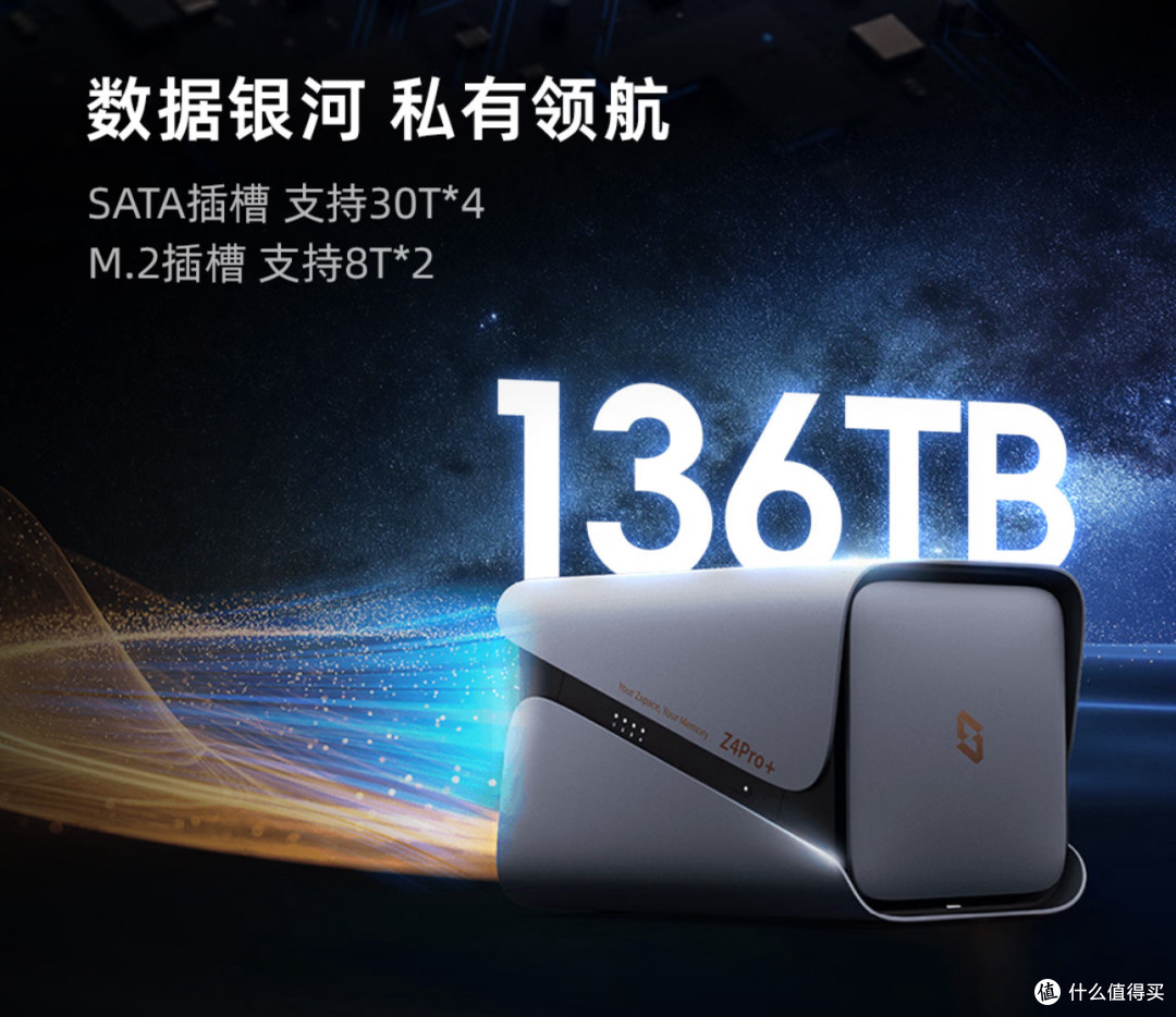 极空间Z4Pro+｜新手友好四盘AI NAS，家庭&工作室一步到位私有云