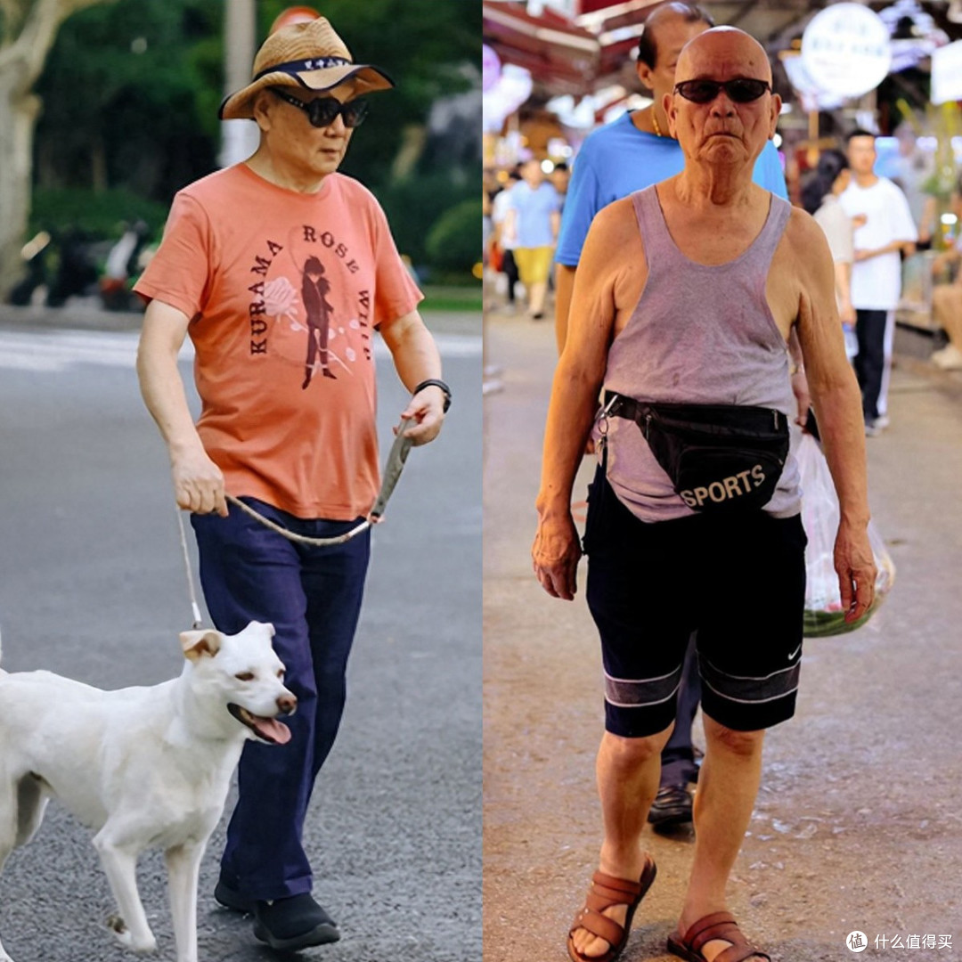 男人老了后,夏天尽量不要穿大爷衫和塑料凉鞋,换成这些更高级
