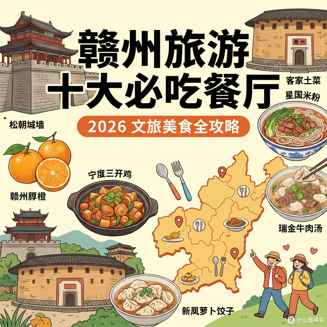 赣州郁孤台老城墙寻味|西津门客家小院,一边吃饭一边看采茶戏