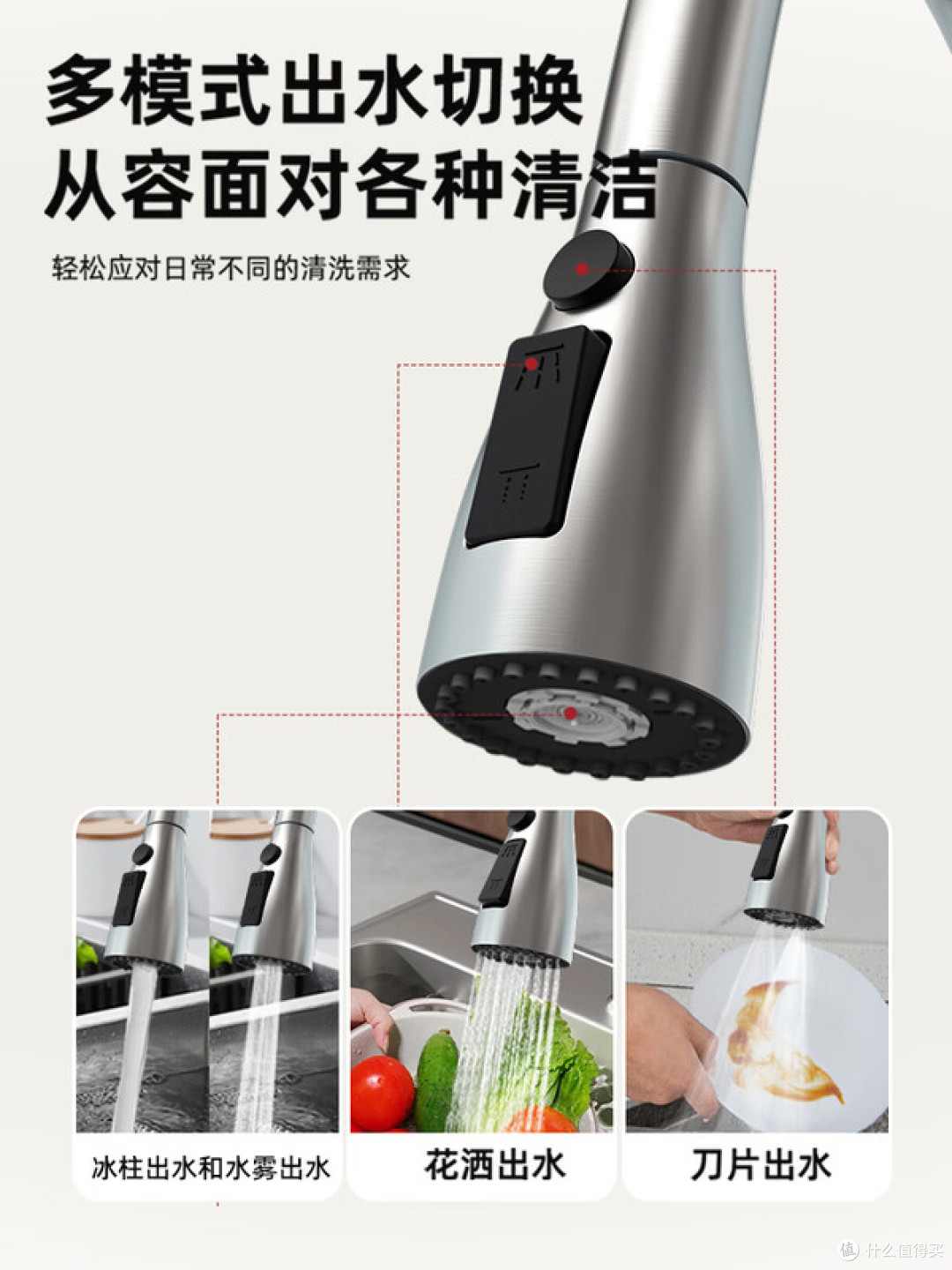 选购指南：抽拉式厨房水龙头优势分析，这款可以参考