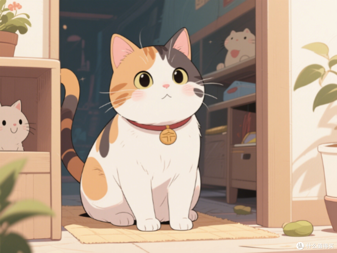 猫咪瞅见小虫动居然忍住不扑，这软萌小温柔直接戳心巴！