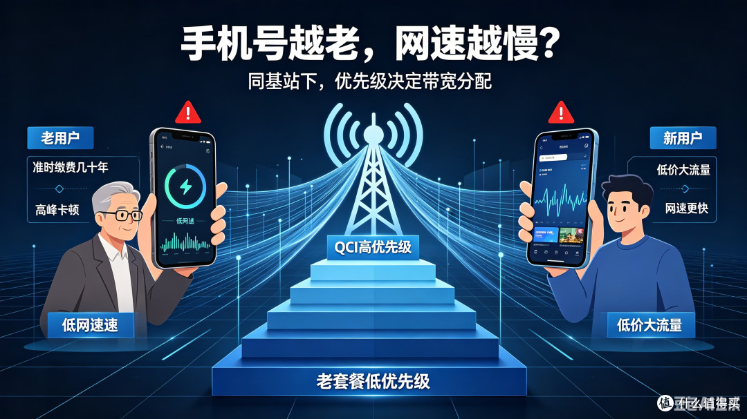 你手机网速慢是因为运营商偷偷给用户分三六九等!