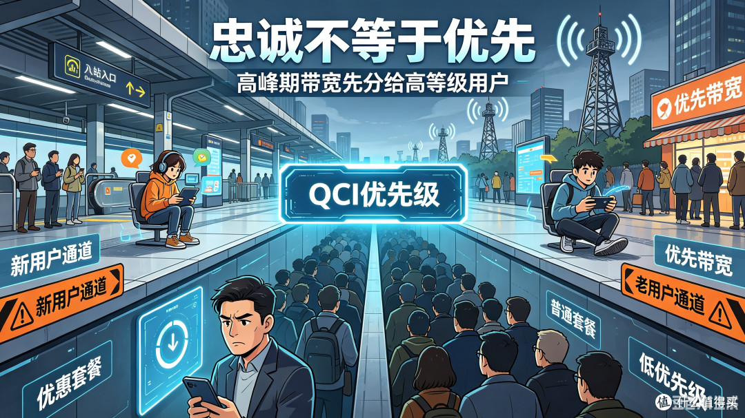 你手机网速慢是因为运营商偷偷给用户分三六九等!