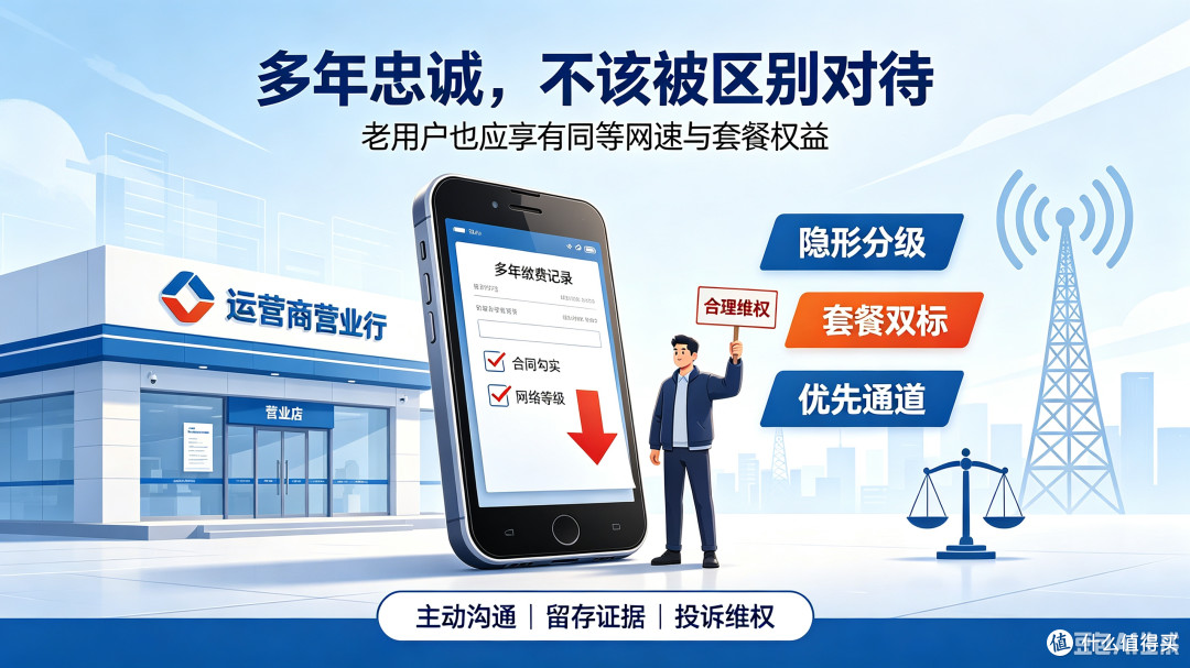 你手机网速慢是因为运营商偷偷给用户分三六九等!