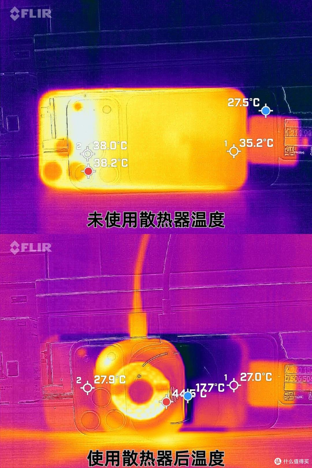 红魔散热器8 Pro，经过36W满功率加持，快速强劲制冷，有效降温