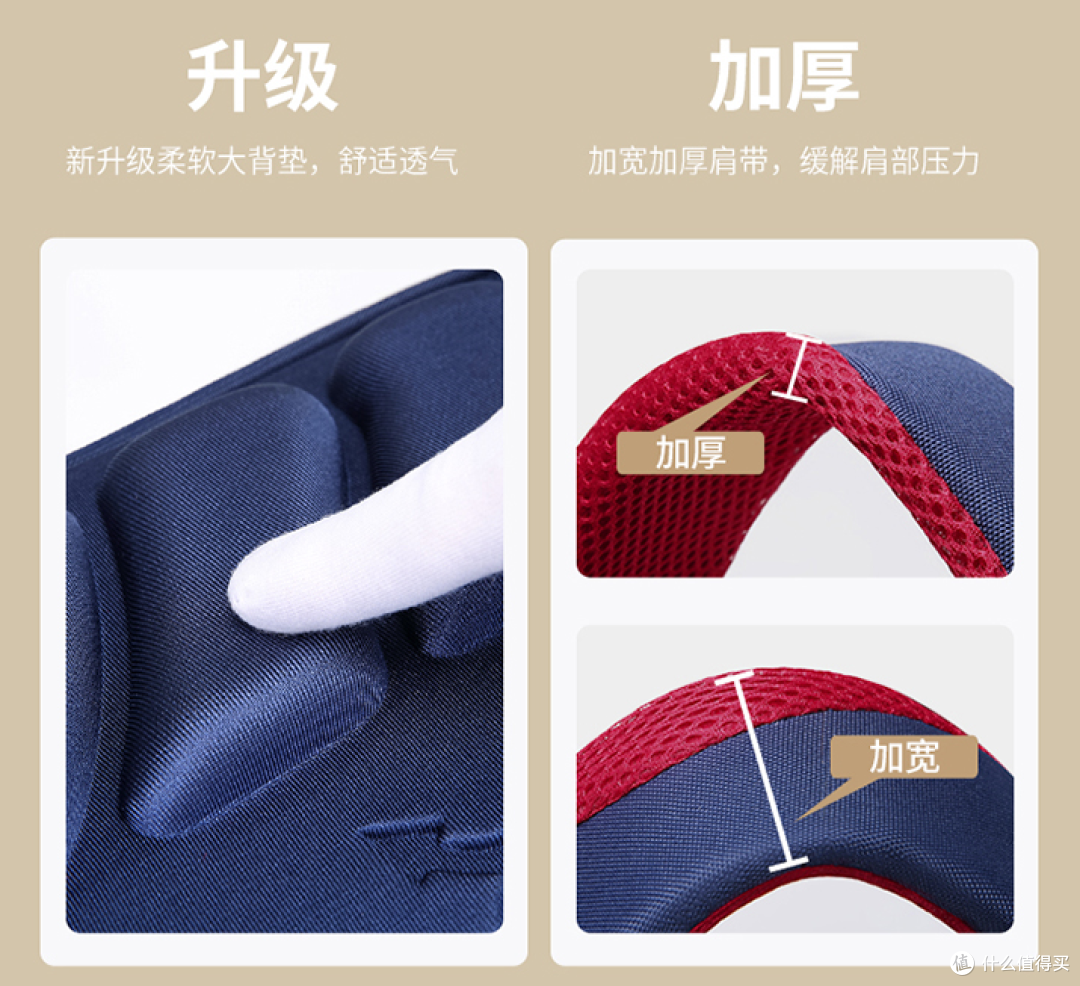 小学生护脊书包推荐|第九城堡专利护脊书包兼顾结实与健康
