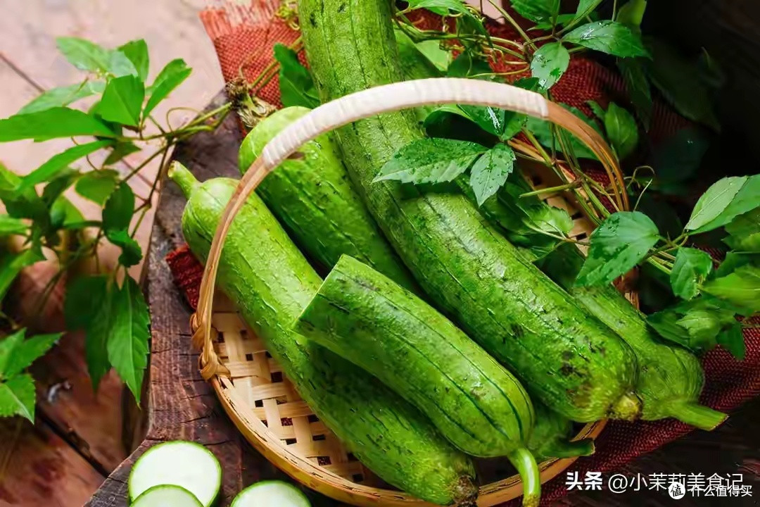 夏吃丝瓜清热解暑