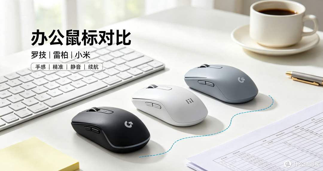 家用无线鼠标对比:罗技、雷柏、小米办公鼠标实测