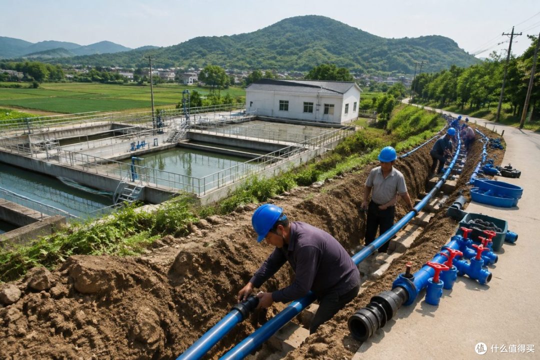 PE给水管压力等级与工程选型示意图