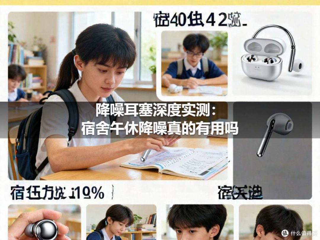 降噪耳塞深度实测:宿舍午休降噪真的有用吗