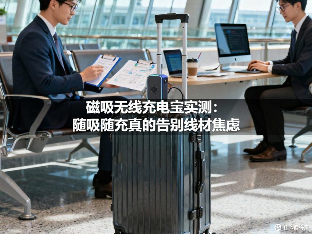 磁吸无线充电宝实测:随吸随充真的告别线材焦虑