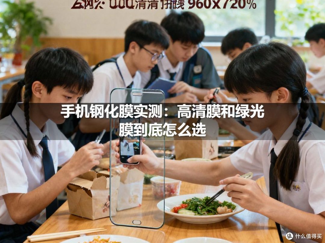 手机钢化膜实测：高清膜和绿光膜到底怎么选