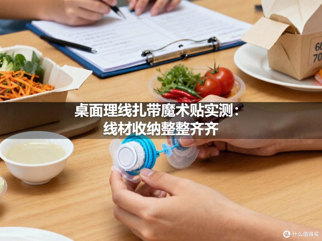 桌面理线扎带魔术贴实测:线材收纳整整齐齐
