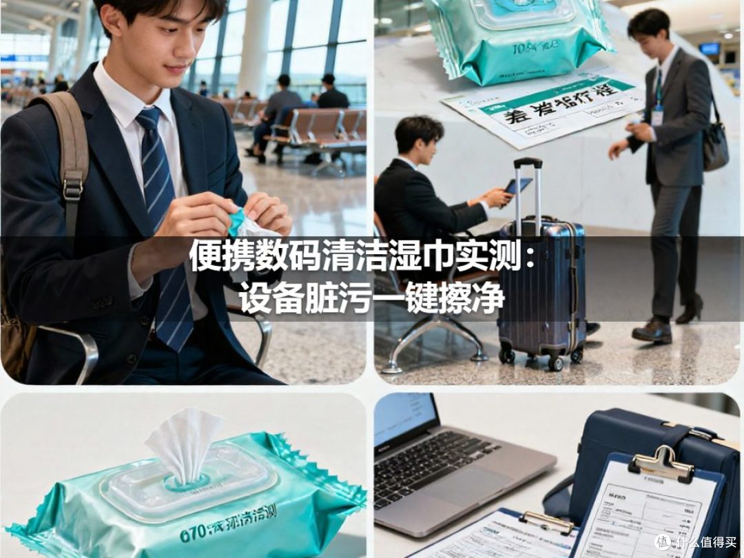 便携数码清洁湿巾实测:设备脏污一键擦净