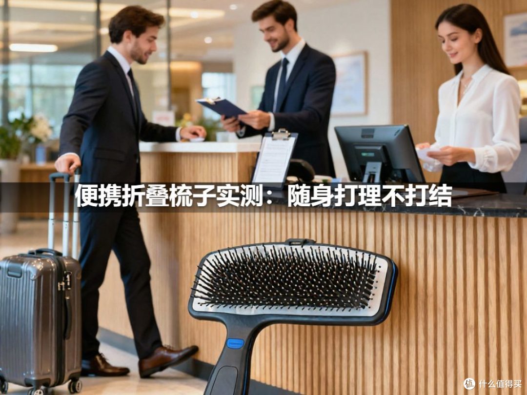 便携折叠梳子实测:随身打理不打结