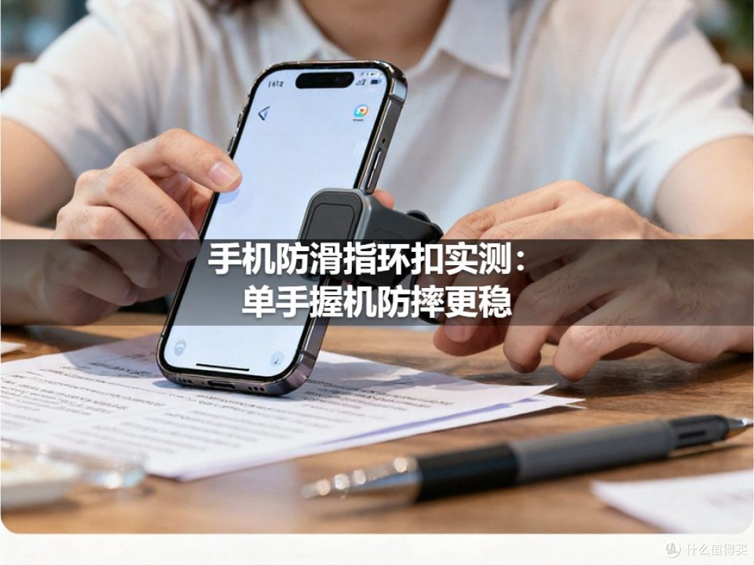 手机防滑指环扣实测：单手握机防摔更稳