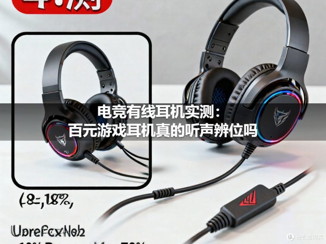 电竞有线耳机实测：百元游戏耳机真的听声辨位吗