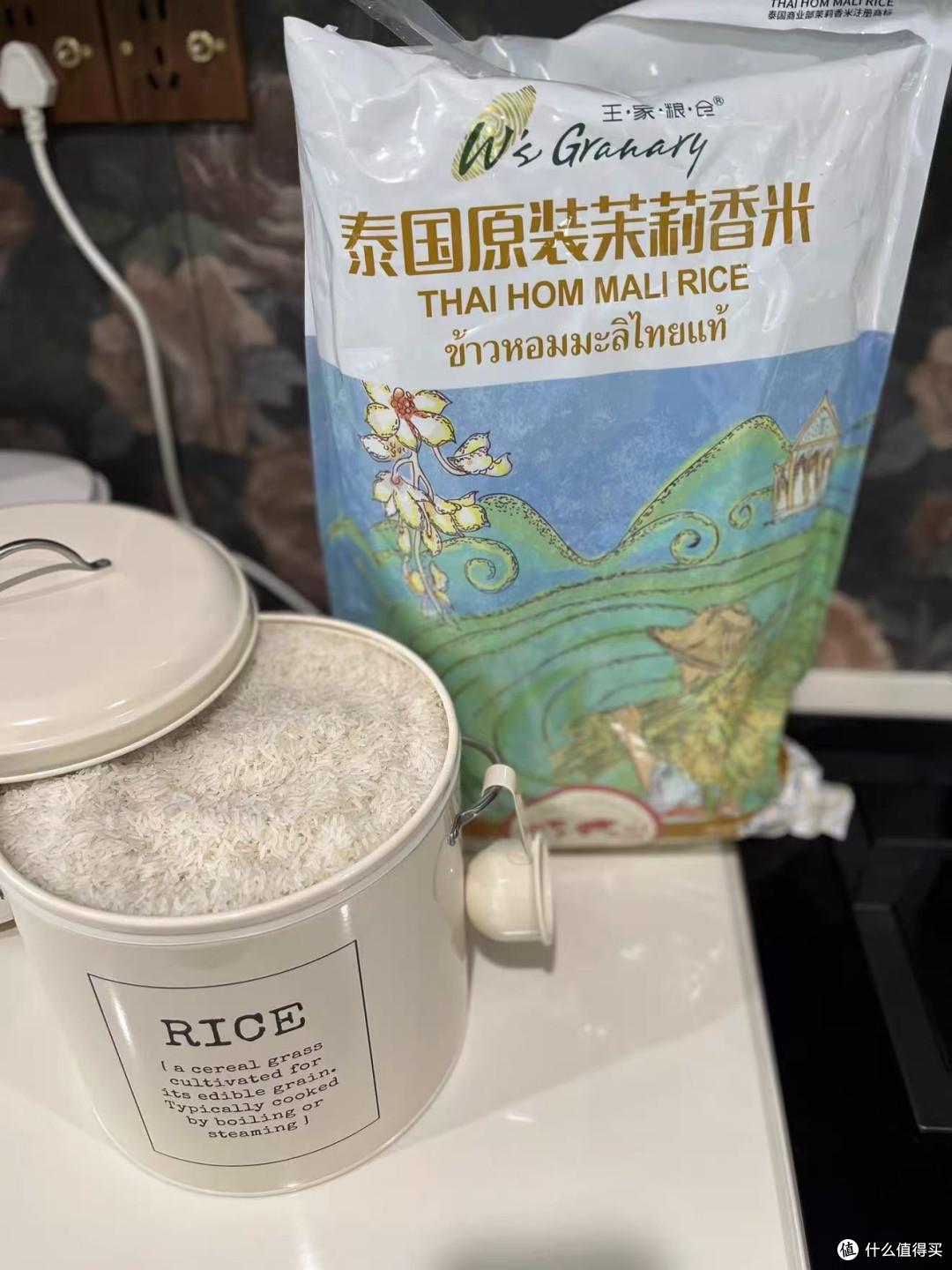 长粒香米天花板!王家粮仓这款泰国香米煮饭绝了