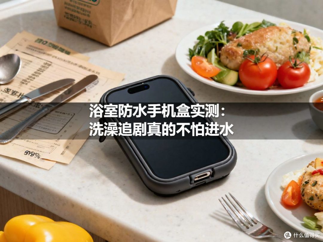 浴室防水手机盒实测:洗澡追剧真的不怕进水