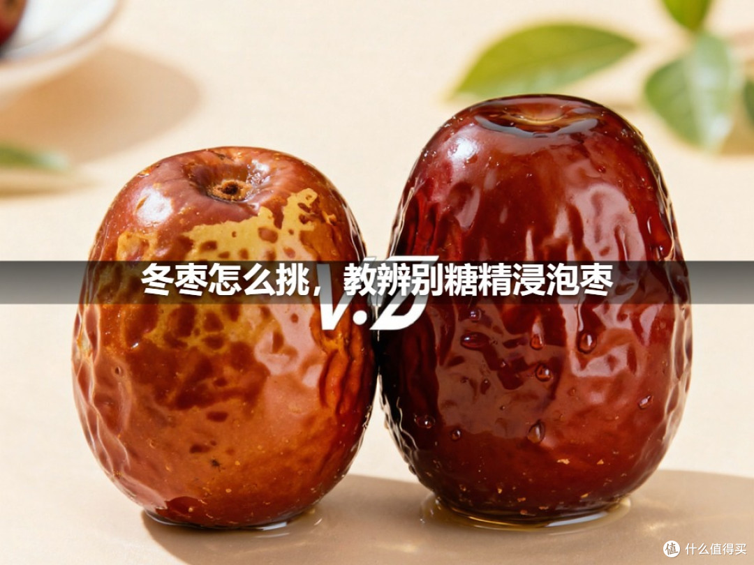 冬枣怎么挑,教辨别糖精浸泡枣