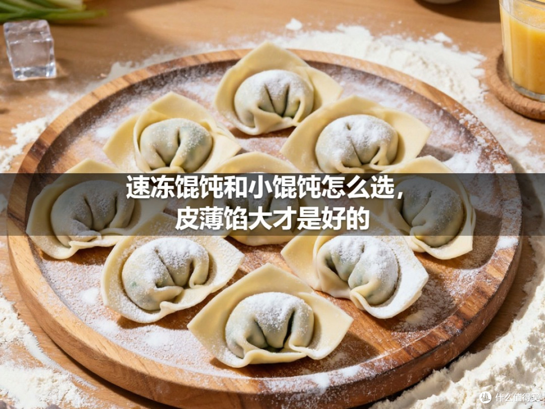 速冻馄饨和小馄饨怎么选,皮薄馅大才是好的