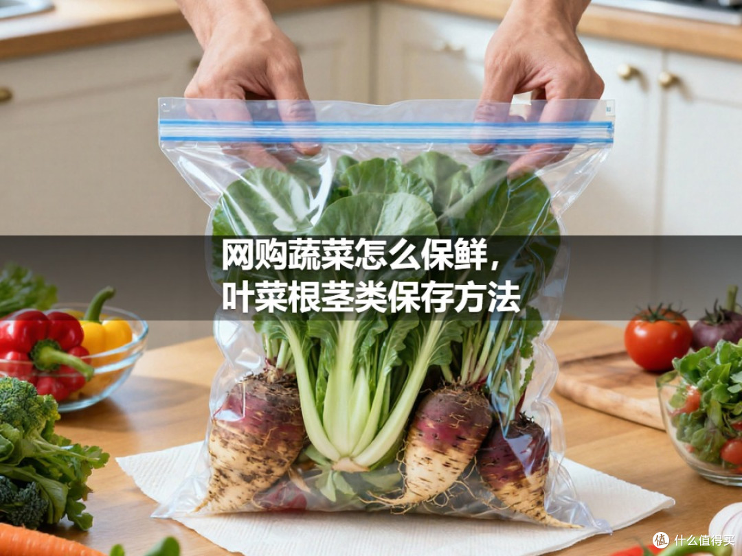网购蔬菜怎么保鲜,叶菜根茎类保存方法