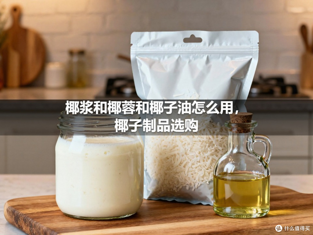 椰浆和椰蓉和椰子油怎么用,椰子制品选购