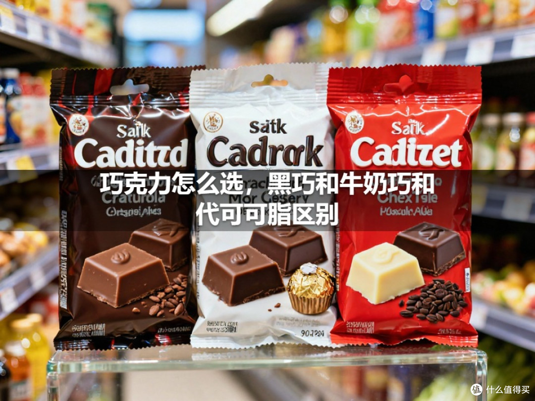 巧克力怎么选,黑巧和牛奶巧和代可可脂区别