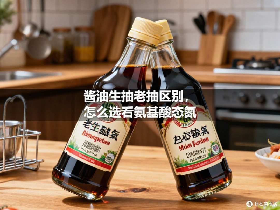 酱油生抽老抽区别,怎么选看氨基酸态氮