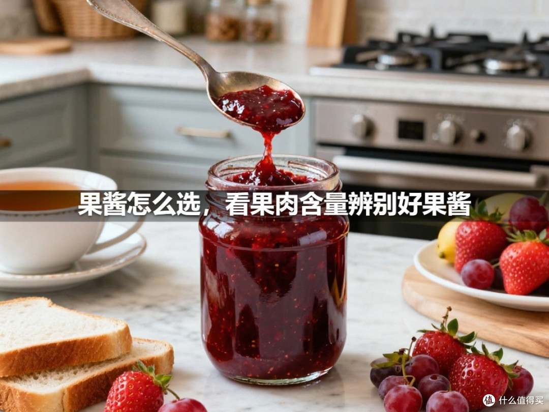 果酱怎么选,看果肉含量辨别好果酱
