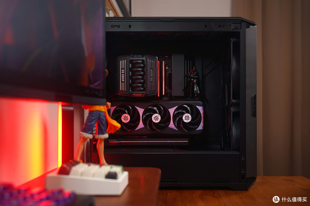黑武士—9900X+ProArt X870+RTX5080+酷冷HAF II 500机箱装机分享