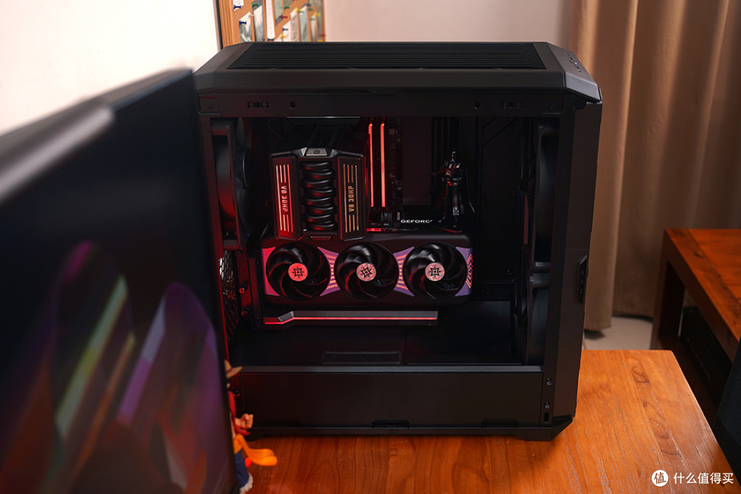 黑武士—9900X+ProArt X870+RTX5080+酷冷HAF II 500机箱装机分享