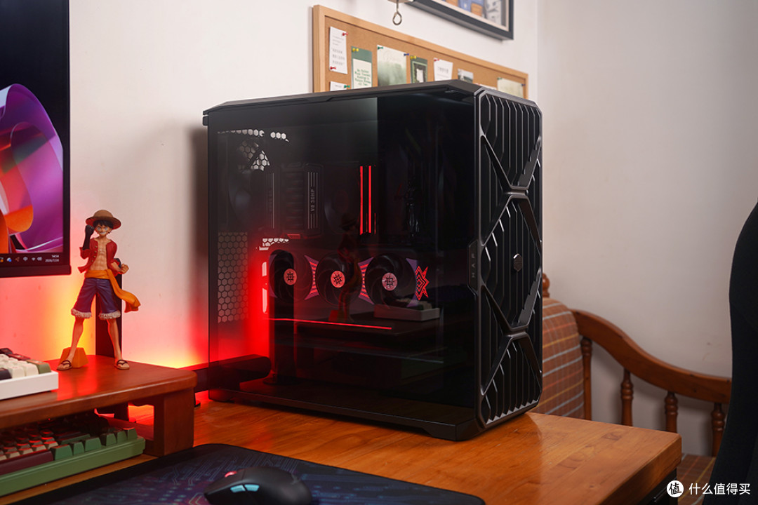 黑武士—9900X+ProArt X870+RTX5080+酷冷HAF II 500机箱装机分享