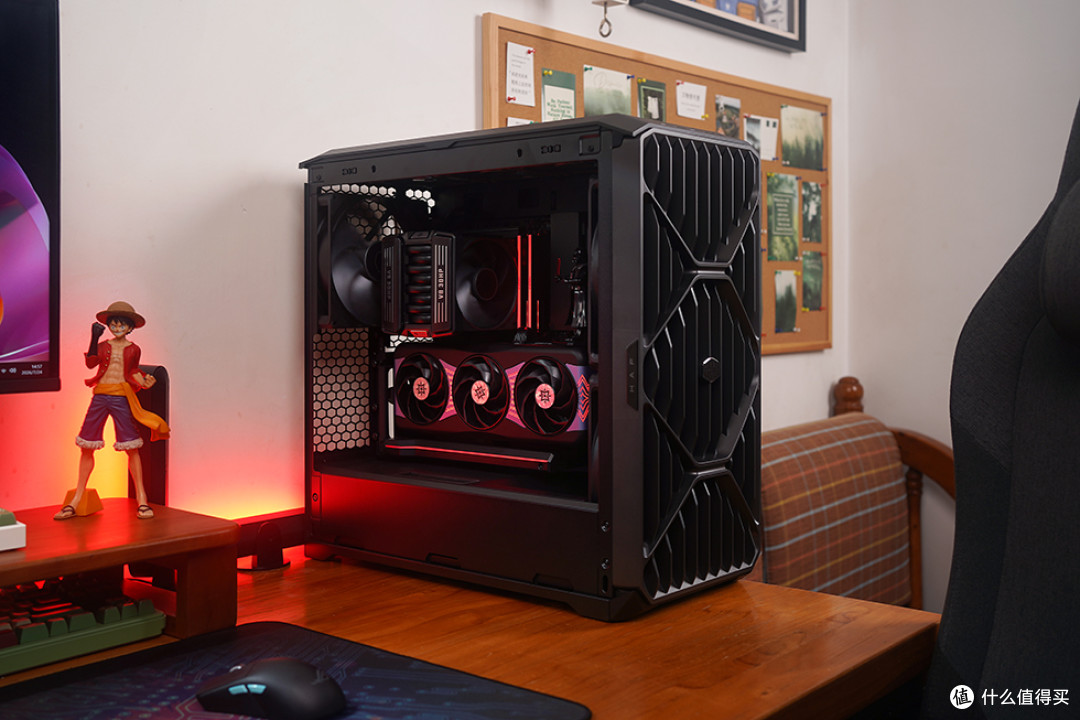 黑武士—9900X+ProArt X870+RTX5080+酷冷HAF II 500机箱装机分享