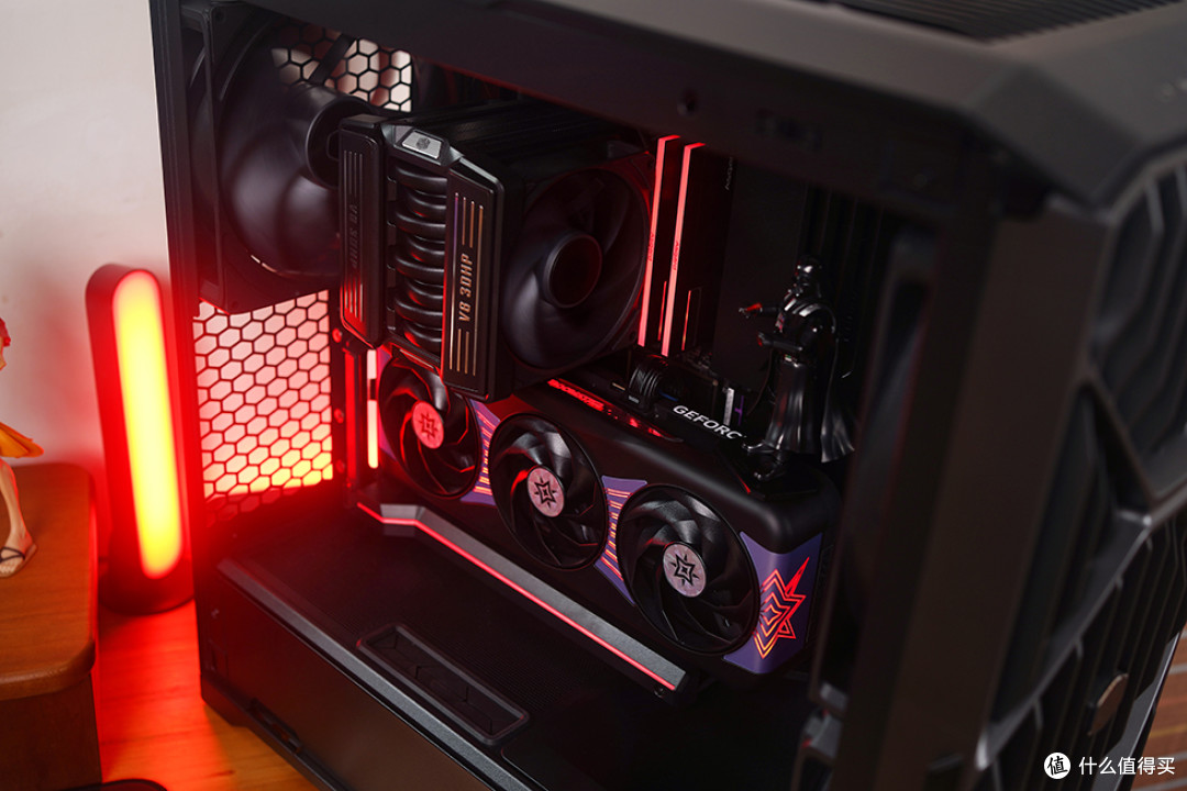 黑武士—9900X+ProArt X870+RTX5080+酷冷HAF II 500机箱装机分享