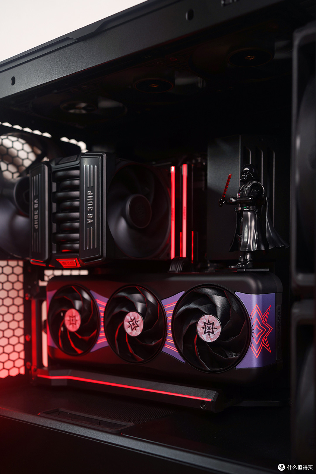 黑武士—9900X+ProArt X870+RTX5080+酷冷HAF II 500机箱装机分享